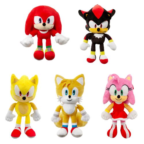 (Mis 3+) SONIC Peluche con amici 30cm – 5ass…x48